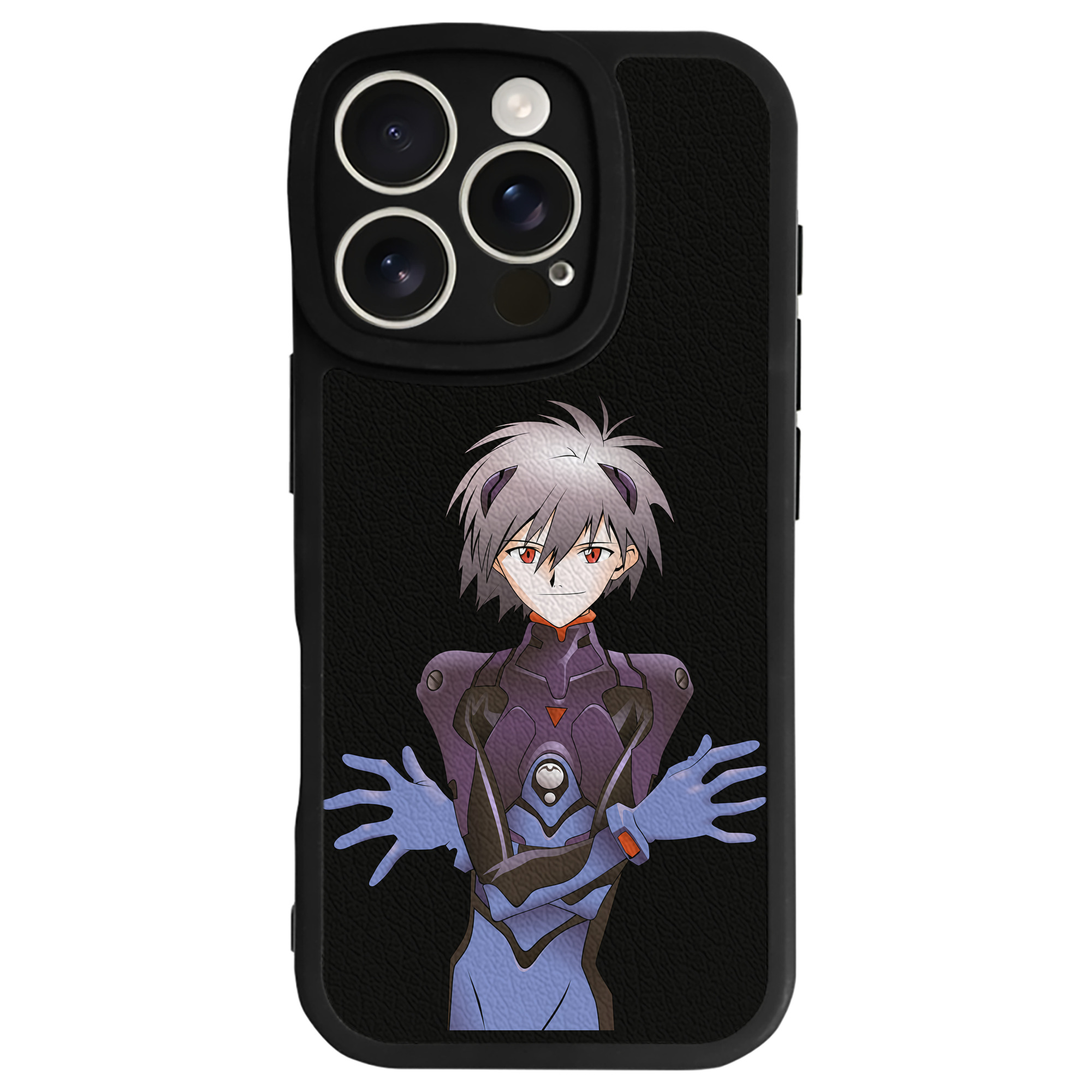 （画像用） EVA 新世紀エヴァンゲリオン 【iPhone 16シリーズ対応】シリコンスマホケース（レザー調） 材質：シリコン